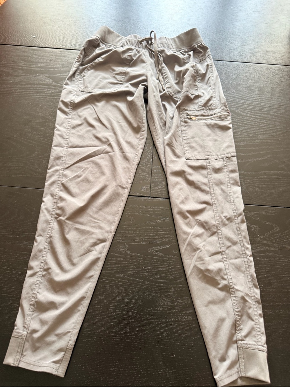 Champion Womens Gray Jogger Pants XS Drawstring Elastic Waist with Pockets